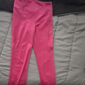 Bally Vibrant Pink Kids Leggings